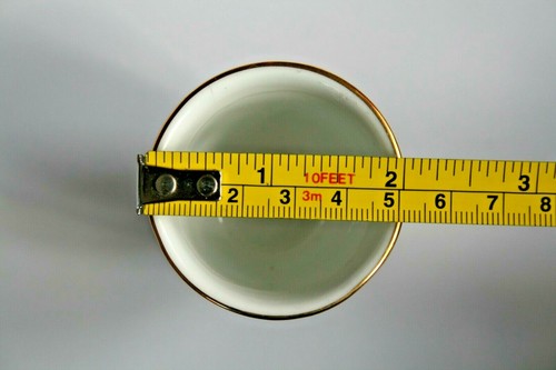 Egg Cup BRUXELLES French Egg Server Gold-Color Rim Used Ceramic Classic Europe - Picture 4 of 8