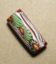ANTIQUE_AFRICAN TRADE BEAD_GOULIMINE MOROCCO_VENETIAN MILLEFIORI_#113