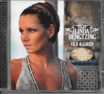 LINDA BENGTZIN - Vild & Galen CD Album 11TR Swedish Europop 2008 Melodifestival