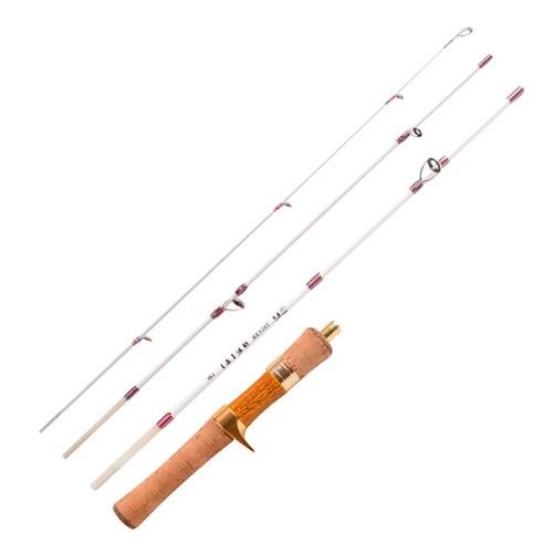 Ultralight Telescopic Fishing Rod - Portable 4-Section Fiberglass Pole