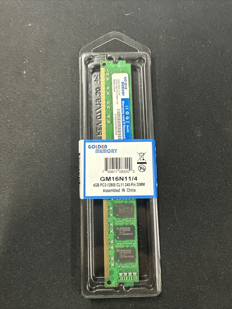 GOLDEN MEMORY - 4GB RAM DDR3 1600MHz (GM16N11/4) | eBay