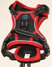 Phoepet Dog Walking Harness Vest EXTRA SMALL Reflective No Pull Control Handle