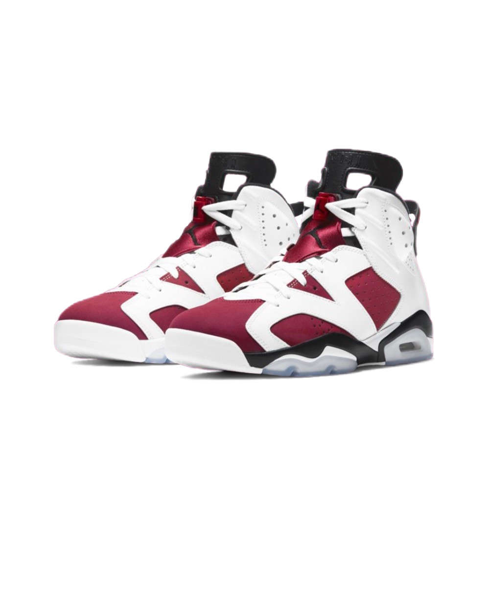 Nike Air Jordan Retro Carmine Red White Black Bordeaux (Men's