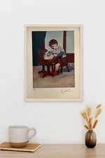 PABLO PICASSO, ORIGINAL SIGNED PRINT, INCLUDES COA & $3,500 APPRAISAL.