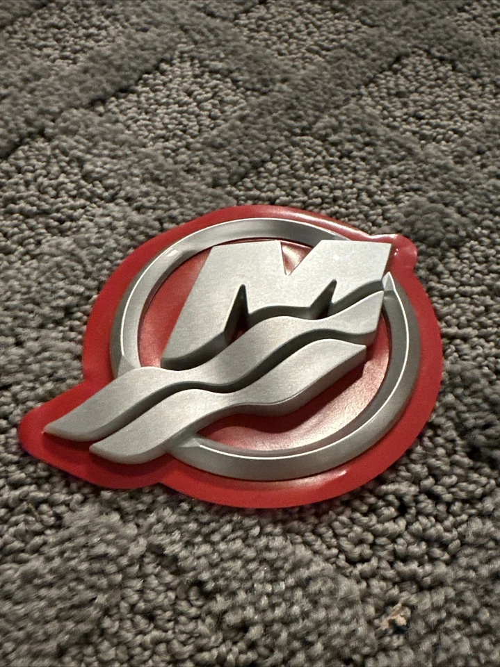 Juego de calcomanías (6 piezas) Mercury Marine Quicksilver Optimax Globe DFI Mercury Marine NOS OEM NLA 2006-12 Foto 3 de 4