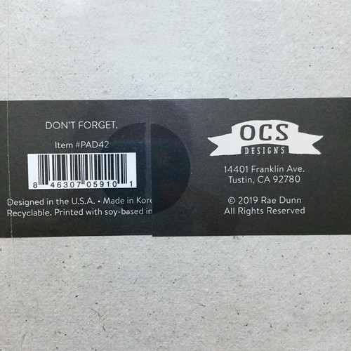 Rae Dunn Liste Notizblock 4x8 Memo To Do Designer - Bild 9 von 59