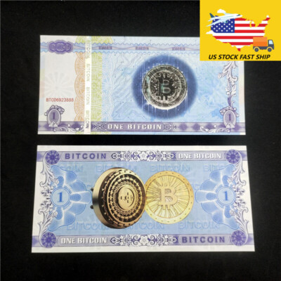 【US STOCK】10pcs One BTC Paper Note Paper UV 365 Light | eBay