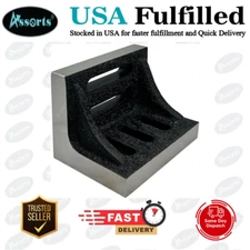 Assorts Slotted Webbed Angle Plate- Stress Relieved Grain Caste Iron Angle Plate