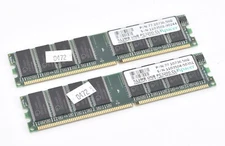 Apacer 77.10736.56g CL3 512MB Ram Lot of 2 F3