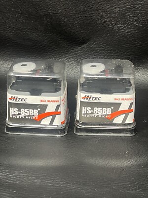 2 Hitec HS-85BB+ Mighty Micro Servo #31085S