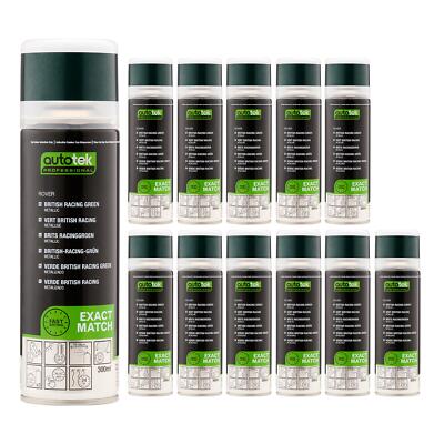 Autotek Exact Match Aerosol-Sprühlack Rover British Racing grün 300 ml x12