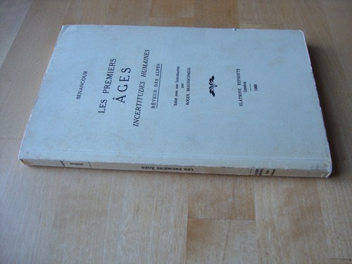 RARE SENANCOUR PREMIERS AGES INCERTITUDES HUMAINES REVEUR DES ALPES AVEC ENVOI - Photo 9/9