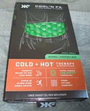 Kool'N FX Hot & Cold Therapy Adjustable Reusable Thumb Gel Pack Small NIB
