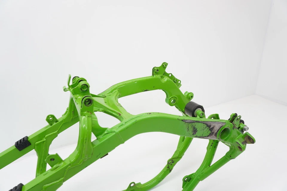 Cuadro KX125 1998 OEM cuadro principal chasis verde 32160-1514-CC Kawasaki KX 125 Foto 4 de 4