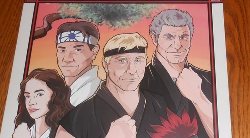 Cobra Kai TV Movie Poster 11x17 Karate Kid RAR - Bild 2 von 2