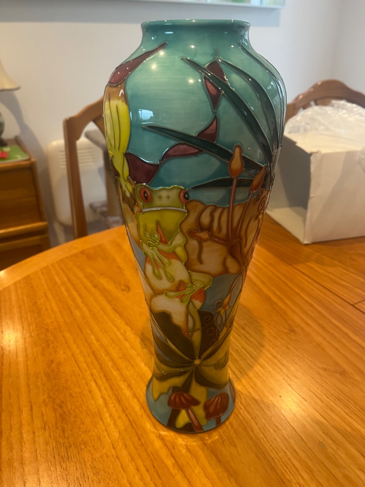 Jaraqui large moorcroft pottery vases eBay