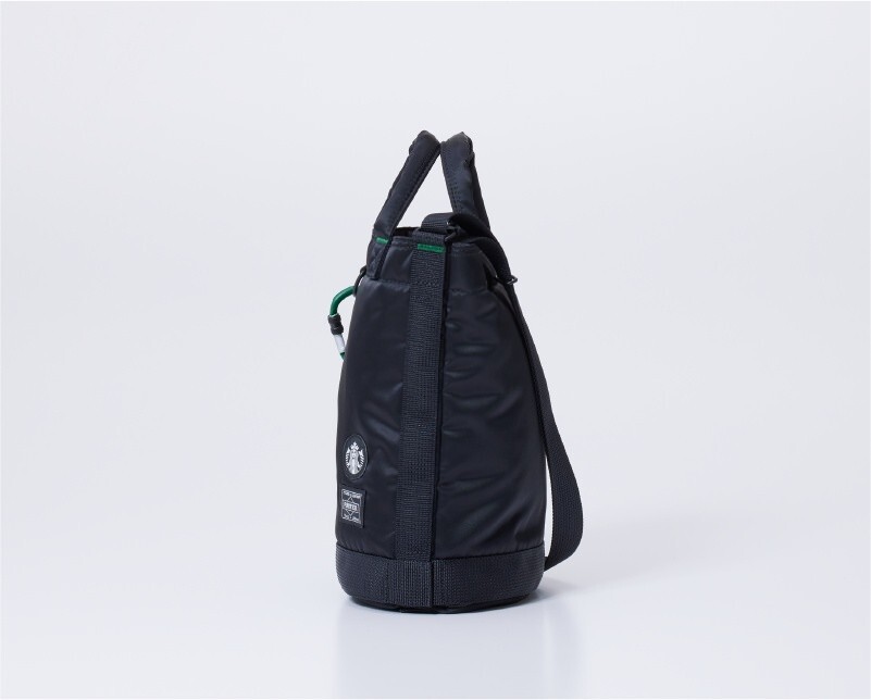 Starbucks Japan x PORTER Coffee Bean Shape Drum Bag Black S Starbucks Japan x PORTER Coffee Bean Shape Drum Bag Black S