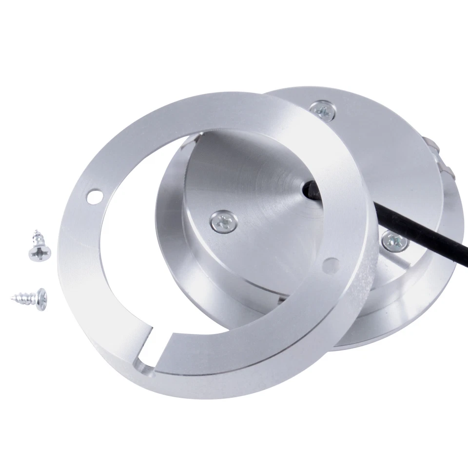 ABI 3W LED Puck Lights Elegant Machined Aluminum for Kitchen Bookcase Showcase - Image 2 of 4