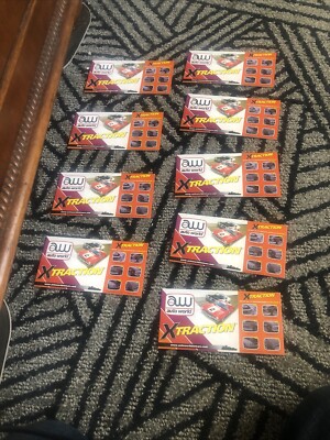 5k Lot Of 9 Thunder X Traction Auto World Cube Display Cardboard Stands Slot Car