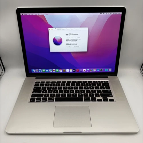 MacBook Pro Retina 15"  i7-Quad-Core 2.5 GHz 16GB 1TB 2015 12 Month Warranty