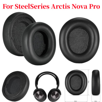 Ear Pads Cover Kit For SteelSeries Arctis Nova Pro Wireless Bluetooth Headphones