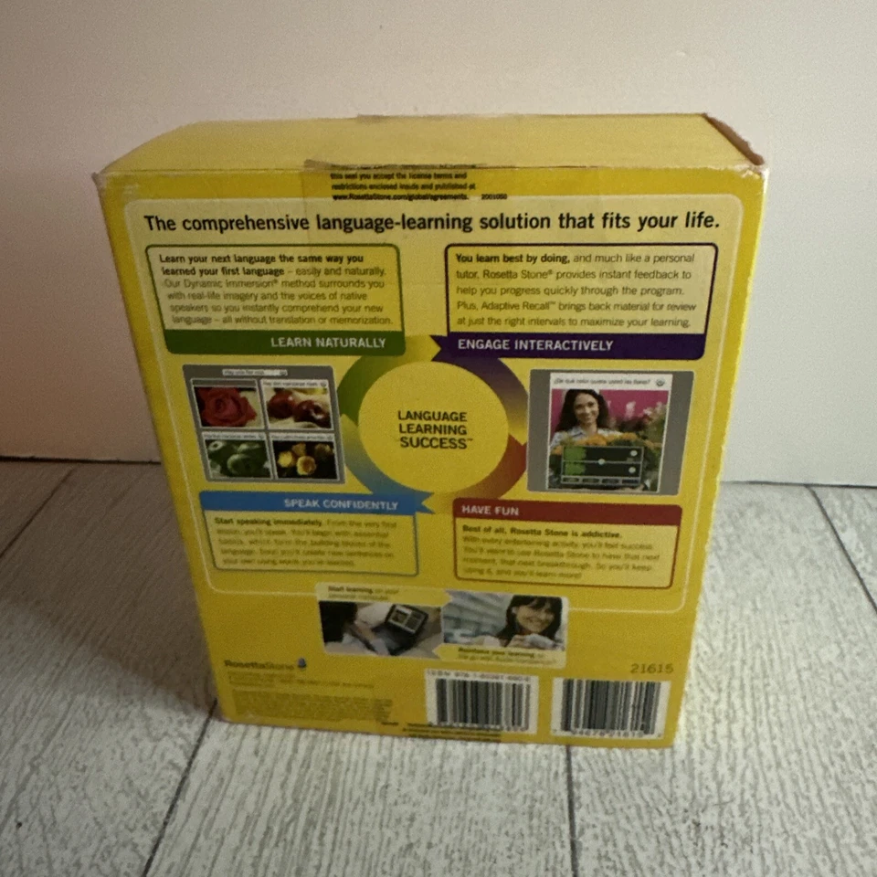 Rosetta Stone Italian Level 1 Version 3 WIN & MAC CD ROM W/ Headset - Image 2 of 4