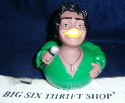 Vintage CelebriDucks Celebrity Rubber Duck Duckie 2001 James Brown