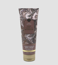 Bath  Body Works Cozy Vanilla Bourbon Ultimate Hydration Body Cream 8 oz - NEW