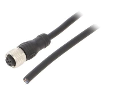 M12-C61 6M Verbindungsleitung M12 PIN: 5 gerade 6m Stecker max.80°C PVC