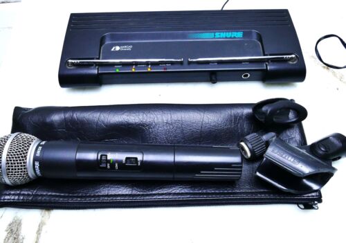 Shure SM58 Funkmikrofon Set T4V Receiver Wireless VHF 182MHz mit Halterung I579