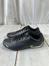 PUMA FERRARI SF DRIFT CAT 5 ULTRA II CHILDREN 6C SNEAKER SHOES BLACK LACE UP
