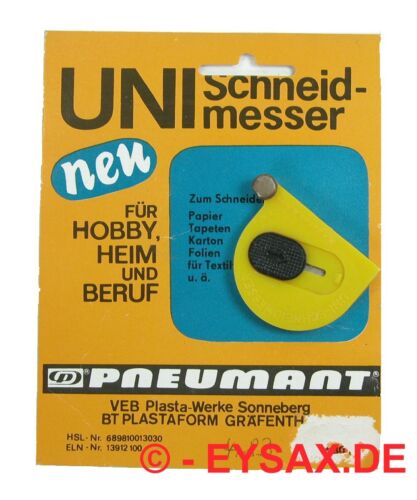 UNI-Schneidmesser, für Hobby, Heim und Beruf, von PNEUMANT, Originalverpackung - Bild 1 von 1