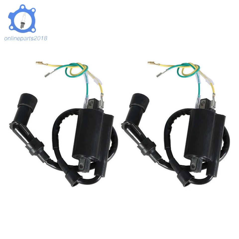 Bobinas de encendido y tapas de bujías 2 piezas para Honda CB350 CL350 SL350 CL450 CB450 Foto 2 de 4