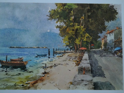 Ulderico Marotto original print made in Italy on Japanese rice paper-serie 4 - Picture 2 of 7