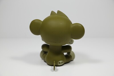 Toy2R x Blue Cross Baby Monkey Qee Urban Vinyl Figure 2004 Green