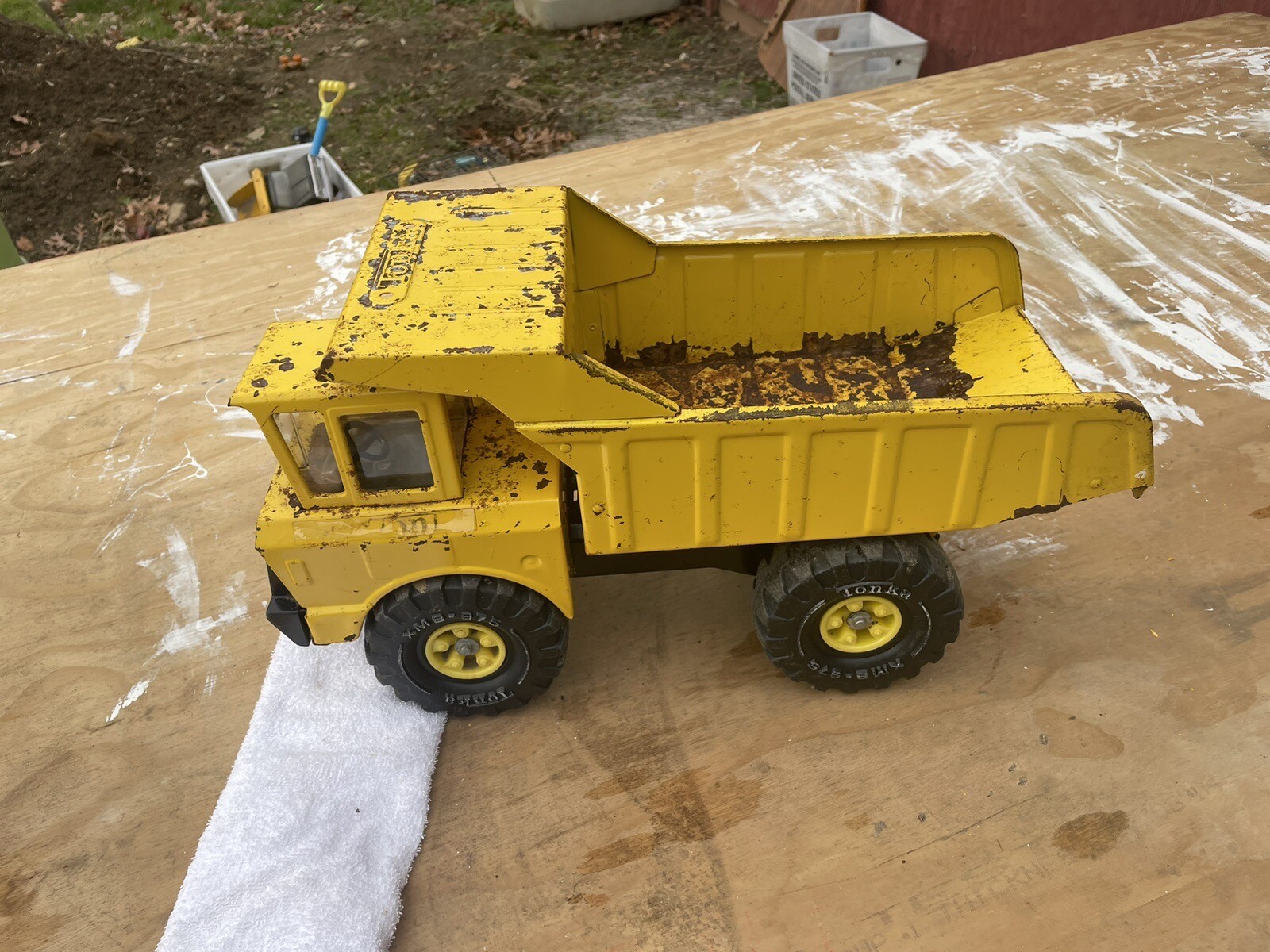 Vintage Tonka Pressed Steel Mighty Tonka Dump Truck eBay