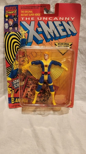 Vintage Marvel Comics The Uncanny X Men Banshee 1992 Toy Biz Action Figure