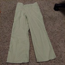 Polo Ralph Lauren Boys Size 6 Green Stripe Pants Seersucker