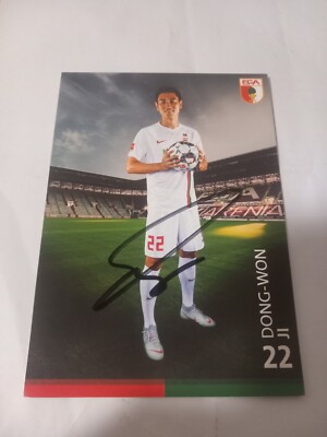 Signierte AK Dong Won Ji FC Augsburg NEU