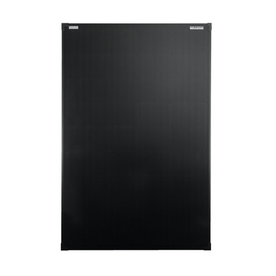Solarmodul 100 Watt schwarz Mono Solarpanel Solarzelle 1000x675x30