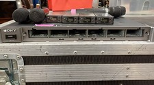 Sony Wireless Mic 606-630mhz (utx-h2 Mic, Urx-m2 Receiver, Mb-x6 Base Rack Unit)
