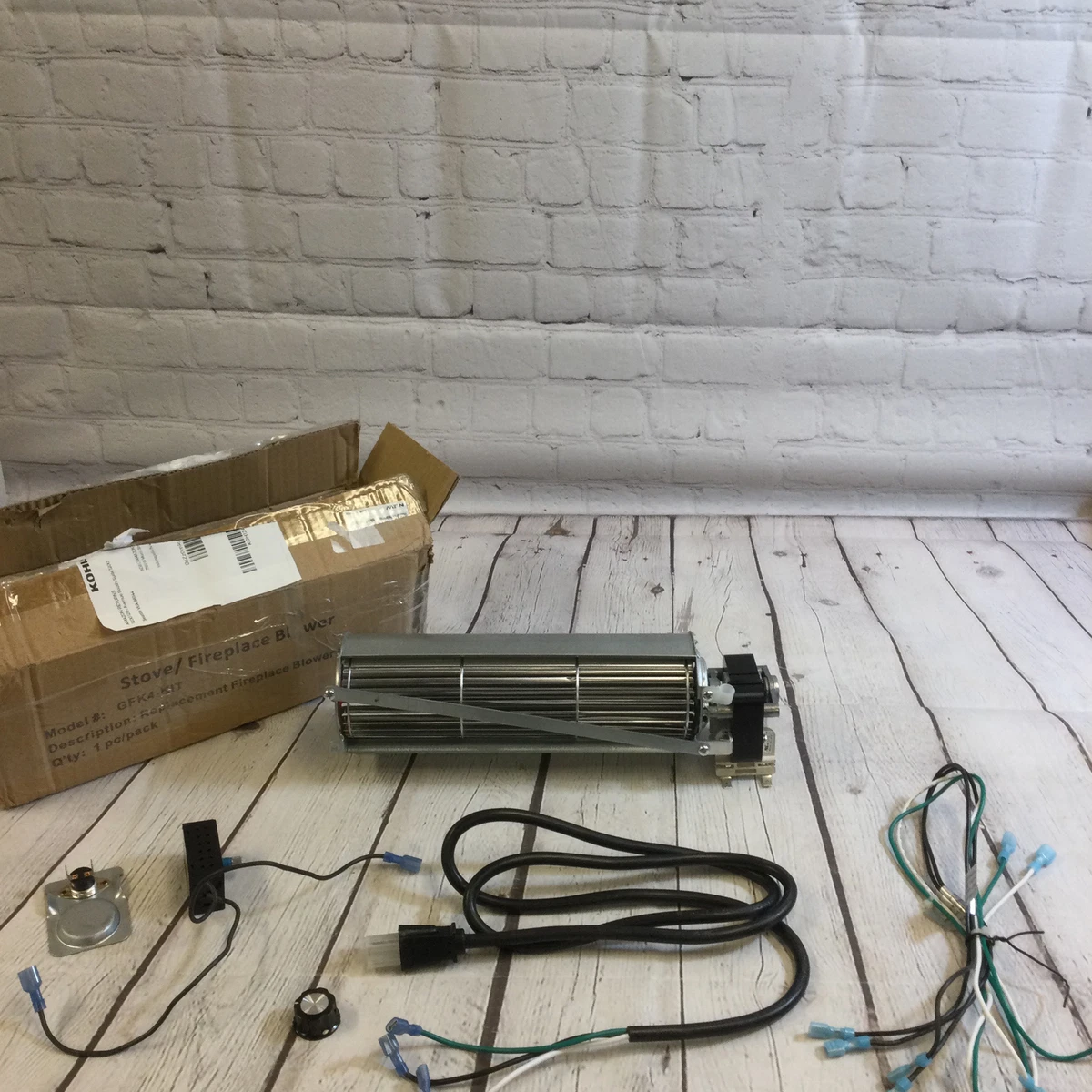 Fireplace Blowers Online GFK4-KIT Electric Stove Blower Kit For Heatilator  | eBay