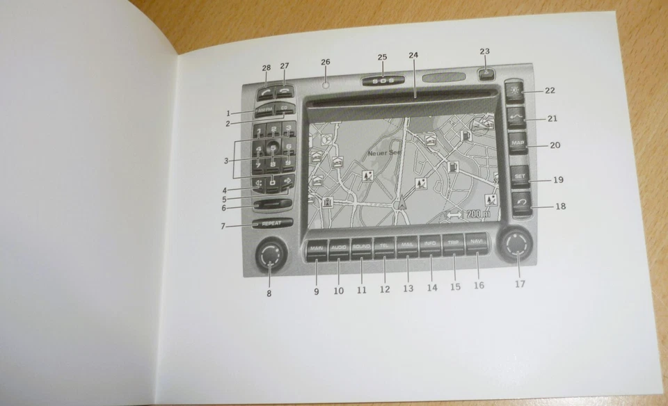 uso manutenzione PCM,libretto istruzioni Porsche Boxster 987 e Carrera 997 2005 - Immagine 2 di 2