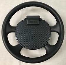 EZGO TXT GOLF CART STEERING WHEEL COVER - CARBON FIBER