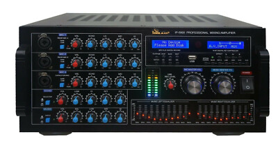 IDOLmain IP-5900 6000W Karaoke Mixing Amplifier with Bluetooth Optical HDMI