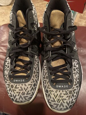 Li Ning Way Of Wade WOW5 Basketball Shoes Men's 15 Gray Black LE Birthday
