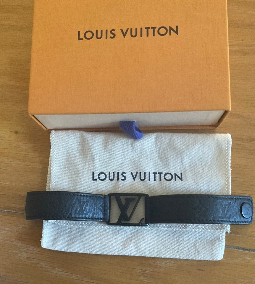 louisvuitton mens Leather Bracelet eBay