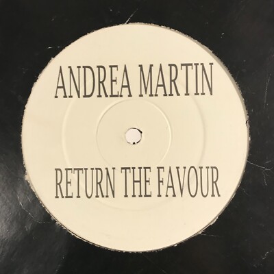 Andrea Martin - Return The Favour 12  UK Garage Vinyl 4x4 / 2 Step Mix 2000 UKG