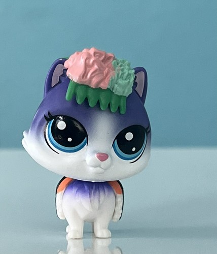 CAT 3-74 SUSHI PURPLE Littlest Pet Shop LPS Hungry Pets Blind Box New VHTF - Picture 5 of 8