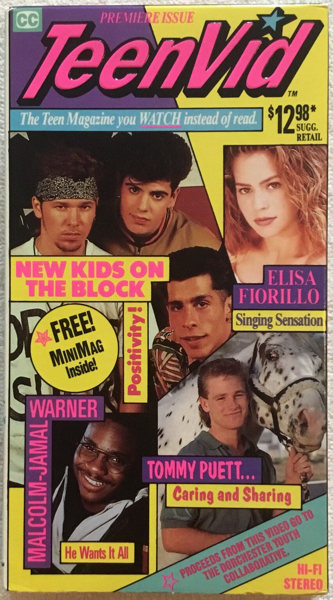 TeenVid Video Magazine Premiere Collectors Edition (1991, VHS) NEW